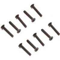 Pótalkatrész RC modell autóhoz Axial SCX10 III Early Ford Bronco: M2x12mm FH csavar (10 db)