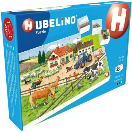 HUBELINO Puzzle - Život na farmě