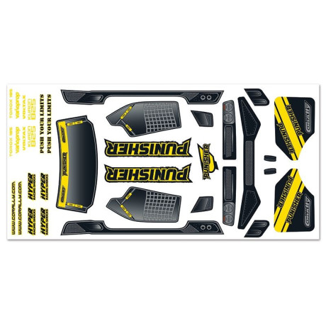 Nálepky PUNISCHER XP 2021, 1 ks.