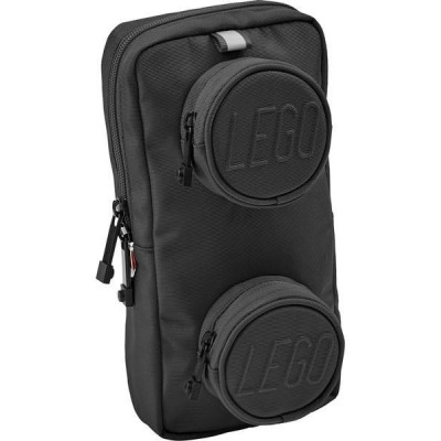 LEGO ledvinka Signature Brick 1x2 - černá