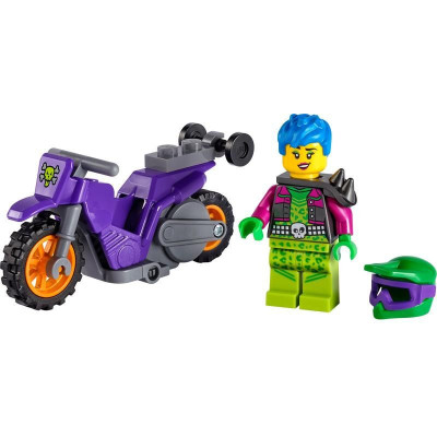 LEGO City - Kaskadérská wheelie motorka