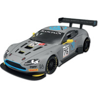 Pályaautó SCX Original Aston Martin Vantage GT3 St. Gallen 1:32 méretarányban, világítással, SCX Original analóg autópályákhoz. Ha hozzáadod az SCX Advance Conversion Kit Type A - Long SCXE10405X200 típusú átalakító készletet, akkor az autót az Advance autópályához is használhatod.
