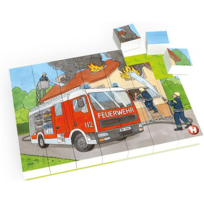 HUBELINO Puzzle - Hasičská jednotka