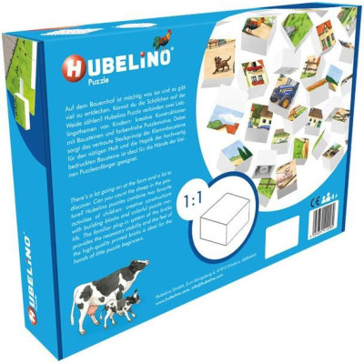 HUBELINO Puzzle - Život na farmě