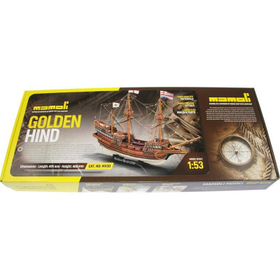 MAMOLI Golden Hind 1577 1:53 kit