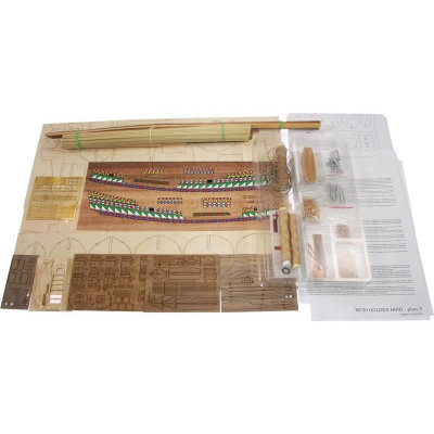 MAMOLI Golden Hind 1577 1:53 kit