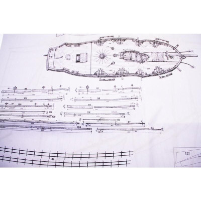 MAMOLI Le Coureur 1776 1:54 kit