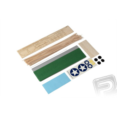 Waco CG-4A výsadkový kluzák 762 mm laser. vyřezávaný