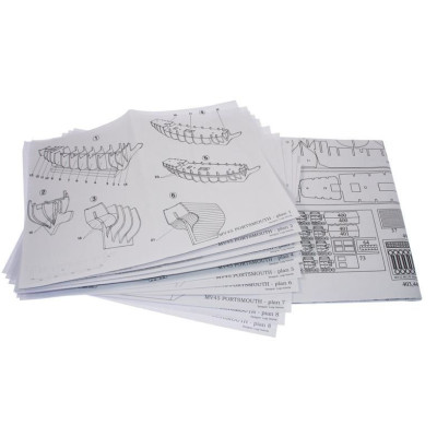 MAMOLI Portsmouth 1796 1:64 kit