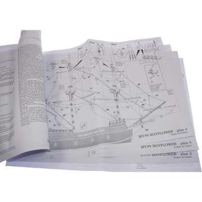 MAMOLI Mayflower 1609 1:70 kit