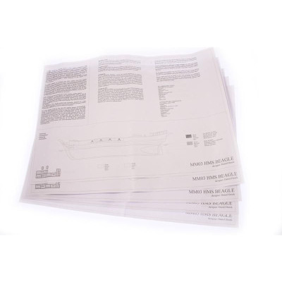 MINI MAMOLI H.M.S. Beagle 1:121 kit