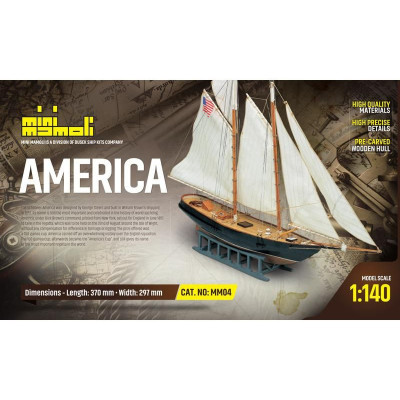 MINI MAMOLI America 1:140 kit