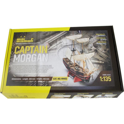 MINI MAMOLI Capitain Morgan 1:135 kit