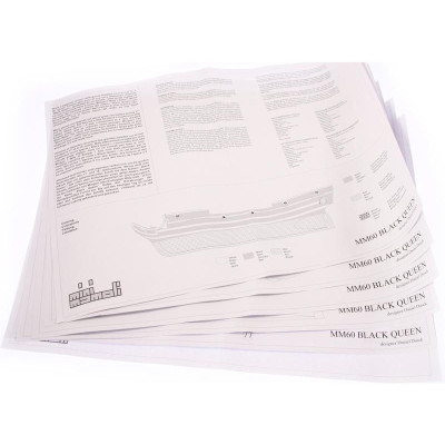 MINI MAMOLI Black Queen 1:135 kit