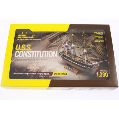 MINI MAMOLI U.S.S. Constitution 1:330 kit