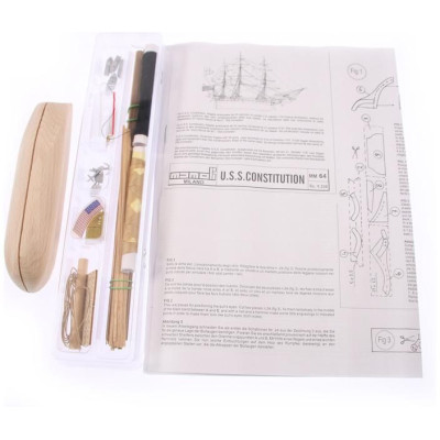MINI MAMOLI U.S.S. Constitution 1:330 kit