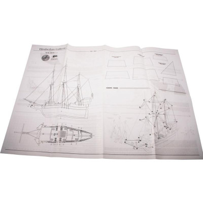 AMATI Galeóna 1:135 First step kit