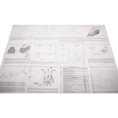 AMATI Galeóna 1:135 First step kit