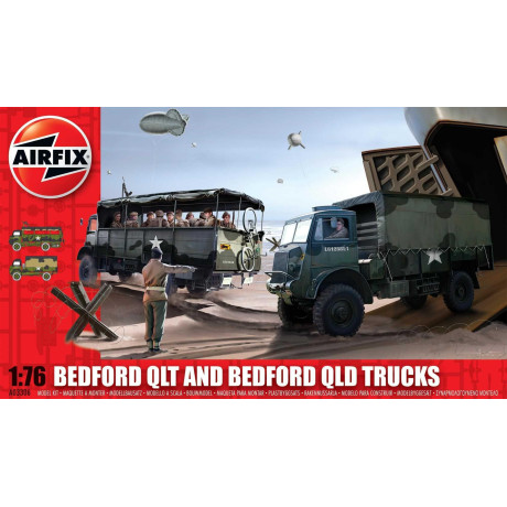 Classic Kit military A03306 - Bedford QLD/QLT Trucks (1:76)