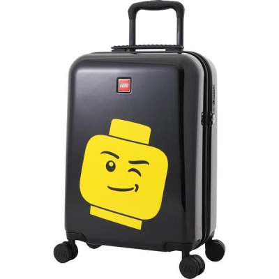 LEGO Luggage Cestovní kufr ColourBox Minifigure Head 20" - malinový