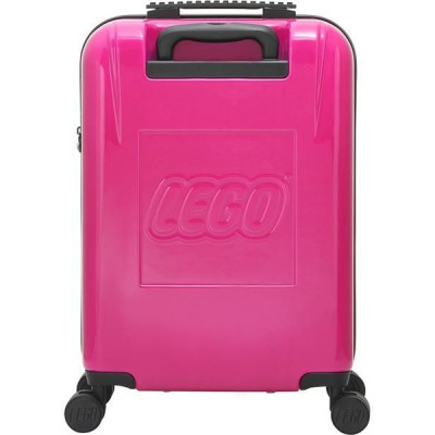LEGO Luggage Cestovní kufr ColourBox Minifigure Head 20" - malinový
