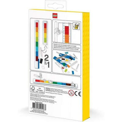 LEGO pravítko 30cm s minifigurkou