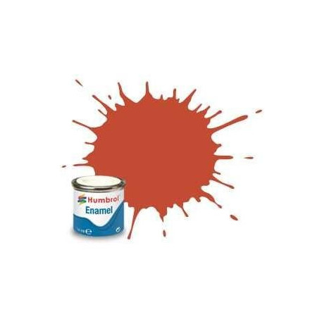 Humbrol barva email AA1105 - No 100 Red Brown - Matt - 14ml
