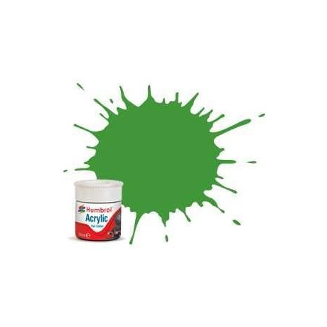 Humbrol barva akryl železniční AB2408 - No RC408 Apple Green - Matt - 14ml
