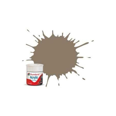 Humbrol barva akryl železniční AB2412 - No RC412 BR Coach Roof Grey - Matt - 14ml