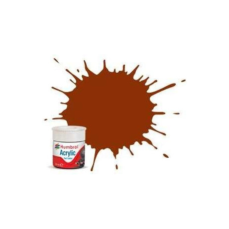 Humbrol barva akryl železniční AB2418 - No RC418 EWS Red - Matt - 14ml