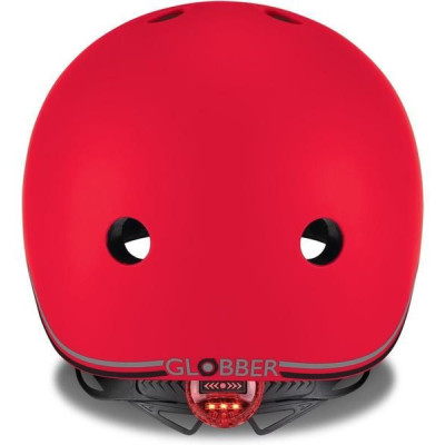 Globber - Dětská přilba Go Up Lights New Red XXS/XS