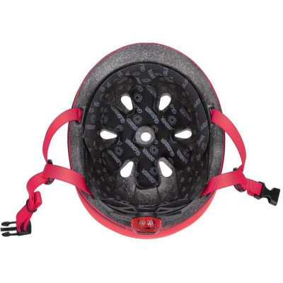 Globber - Dětská přilba Go Up Lights New Red XXS/XS