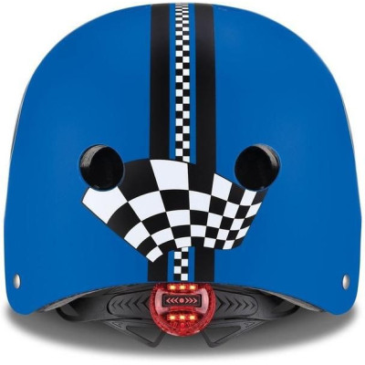 Globber - Dětská přilba Elite Lights Navy Blue Racing XS/S