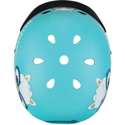 Globber - Dětská přilba Elite Lights Navy Blue Racing XS/S