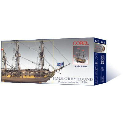 COREL H.M.S. Greyhound fregata 1720 1:100 kit