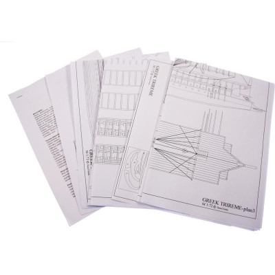 Dušek Řecká triréma 480 př.n.l 1:72 kit