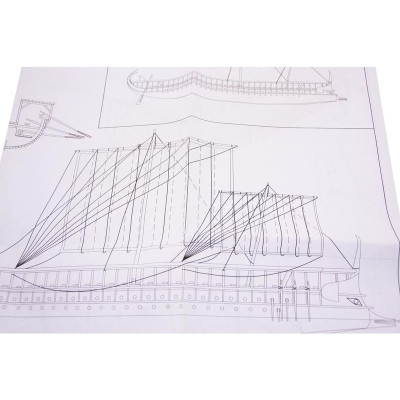 Dušek Řecká triréma 480 př.n.l 1:72 kit