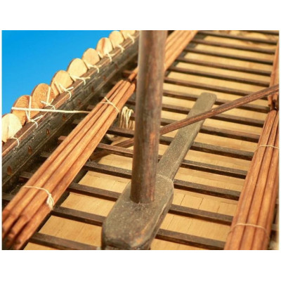 Dušek Vikingská prodloužená loď 1060 1:35 kit