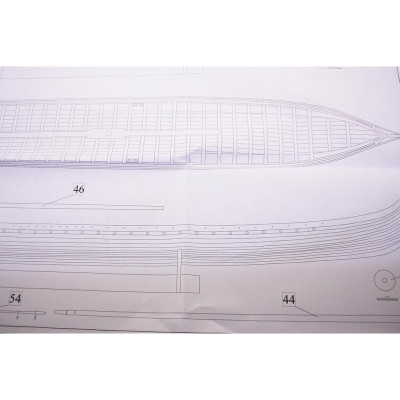 Dušek Vikingská prodloužená loď 1060 1:35 kit