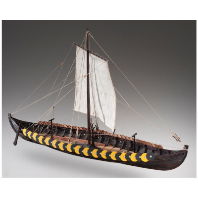 Dušek Vikingská loď Gokstad 1:35 kit