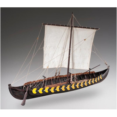 Dušek Vikingská loď Gokstad 1:35 kit