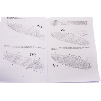 Dušek Vikingská loď Knarr 1:35 kit