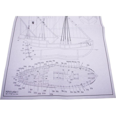 Dušek Nina 1492 1:72 kit