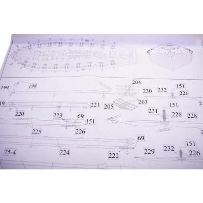 Dušek Le Cerf 1779 1:72 kit