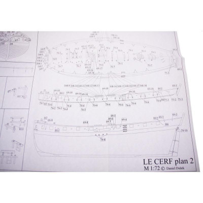 Dušek Le Cerf 1779 1:72 kit
