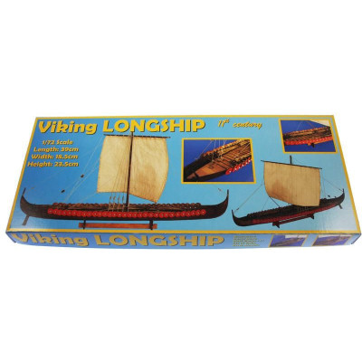 Dušek Vikingská prodloužená loď 1:72 kit