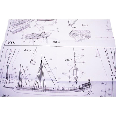 Dušek La Real Galeere 1571 1:72 kit