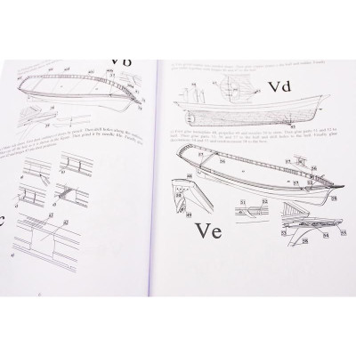 Dušek La Belle Poule 1932 1:50 kit