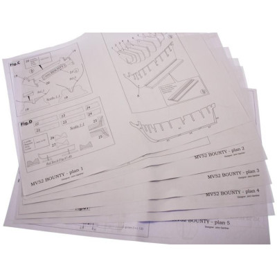 MAMOLI H.M.S. Bounty 1787 1:100 kit