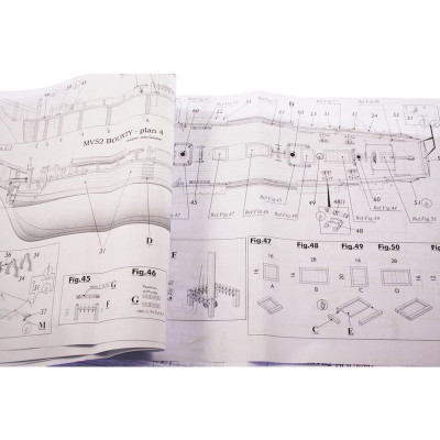 MAMOLI H.M.S. Bounty 1787 1:100 kit